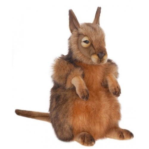 Hansa Down Under Synthetic Fiber Kangaroo With Multi-Color 4686