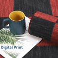 thumbnail image 3 of Christmas Geometric Plaid Rug Runner 2' x 6', Non-Slip Hallway Rugs, Machine Washable Low Pile Carpet Runner, Indoor Floor Mats for Laundry, Bedroom, Red Black, 3 of 8