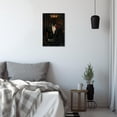 thumbnail image 2 of ZHONGYUTONG African American Canvas Wall Art Gold Crown Pictures Print Black Man King Painting Skeleton Artwork for Bedroom Decor Framed (12.00" x 18.00"), 2 of 5