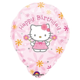 JEWELESPARTY 6PC HELLO KITTY FOIL BALLOONS PARTY BALLOON DECORATIONS  SUPPLIES