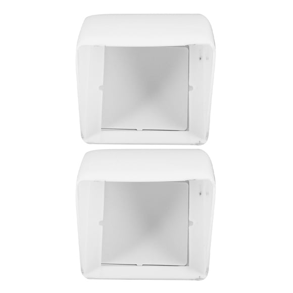 2 cubiertas de enchufes resistentes a la intemperie para tomacorrientes eléctricos de una sola banda, protectores de enchufes y receptáculos para exteriores, para mejoras en el hogar