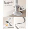 thumbnail image 3 of Soporte de teléfono SAIJI con cuello de cisne para cama de 98 cm de largo, color gris, 3 of 6