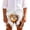 White, variant on ZACPNCV Kids Swim Trunks Boys Girls Printed Beach Shorts Drawstring Elastic Waist Quick Dry Swimwear with Pockets Summer