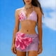 thumbnail image 5 of Trajes de baño para mujer, conjunto de traje de baño estampado de dos piezas a la moda para mujer, trajes de baño para mujer, trajes de baño para mujer, trajes de baño de moda de playa para mujer, 5 of 7