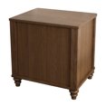 thumbnail image 3 of Tcbosik Nightstands Set for 2, Modern End Table with 2 Storage Drawers, Bedside Table for Living Room, Bedroom, Space Saving, Walnut, 3 of 8