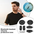 thumbnail image 2 of Silicone Protective Case For OnePlus Buds 4 Wireless Earbuds Dustproof Scratch Resistant Cover With Skin Like Coating, 2 of 8
