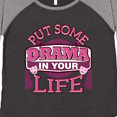 thumbnail image 4 of Inktastic Theater Put Some Drama In Your Life Women's Plus Size T-Shirt, 4 of 5