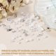 thumbnail image 3 of Uxcell 100 Paquete de Perlas de Cubo de Cristal, Perlas de Vidrio Cuadradas de 3mm Facetadas para Pulseras, Collares, Aretes, DIY Joyería y Manualidades (Serie Blanca), 3 of 6