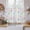 Multicolor, variant on Happy Easter Kitchen Curtain for Berdoom Living Room Cafe 54 Inch Length, Spring Colorful Bunny Floral Watercolor Tiers Curtains Light Filtering Drapes Rod Pocket Window Treatment 2 Panels 52"Wx54"L