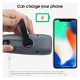 thumbnail image 4 of Multifunctional Solar Hand Crank Radio With Fm Radio Alarm Function Charging Emergency LED Flashlight Power Bank Lamp ,Handy Bright, 4 of 6