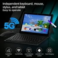 thumbnail image 4 of Ankereame 10.1 Inch Android 13 Tablet with Wireless Keyboard, Stylus, 5G WiFi, 32GB Expandable, SIM Card Support for Calls, Work & Study, 4 of 9