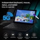thumbnail image 4 of Tableta PC Android 13 de 10,1 pulgadas, pantalla HD, Bluetooth, WiFi 2,4G/5G, teclado inalámbrico, ratón, lápiz de pantalla, compatible con comunicación telefónica, tabletas PC de metal, 4 of 9