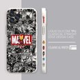 thumbnail image 3 of Case For iPhone 14 13 12 11 Pro XS Max Mini X XR 7 8 6 6S Plus Colour Simple Liquid Silicone Case Marvel Iron Spider-Man Comics, 3 of 5