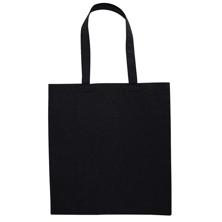 8868 Liberty Bags Marianne Cotton Canvas Tote Natural Black One Size