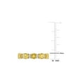 thumbnail image 4 of 1.30 Carat (Ctw) Citrine Band Ring in Yellow Plated Sterling Silver for Women, 4 of 6