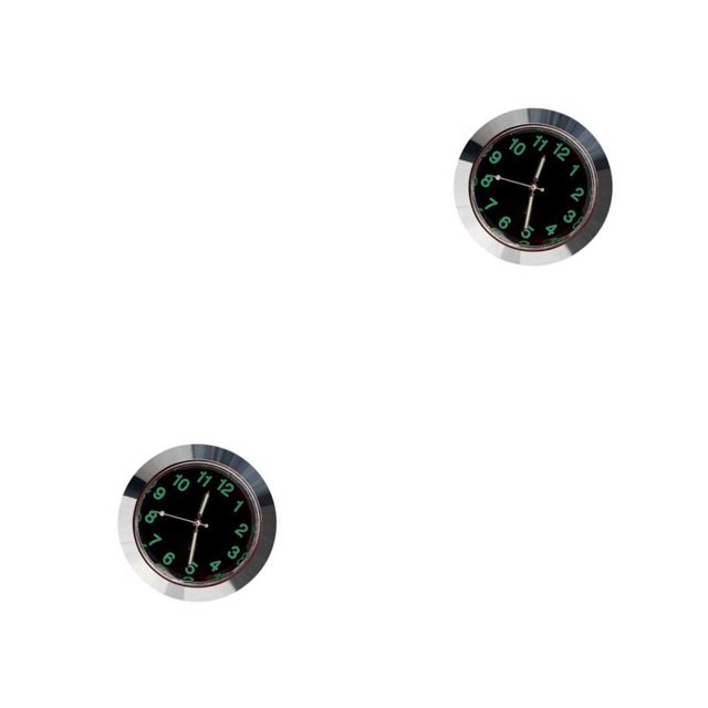 Speravity Reloj luminoso con salida de aire para coche, reloj autoadhesivo resistente al desgaste para salpicadero de coche, reloj portátil para Type3 NO3