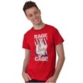 thumbnail image 5 of Street Fighter Vega Rage Cage USA Men's Graphic T Shirt Tees Brisco Brands X, 5 of 6