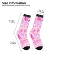 thumbnail image 2 of Honeii Best Mom ever Print Children's Colorful Socks,Unisex Kids and Toddlers' Cushioned Sock,Kids Athletic Crew Socks,for Everyday Wear and Sports, 2 of 5