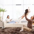 thumbnail image 4 of Shaggy Tie-dye Area Rug Soft Fluffy Long Plush Modern Non-slip Machine Washable Floor Carpet, 4 of 5