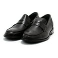 thumbnail image 7 of Hakki Men's Primo Leather Penny Loafer, Black,10.5-11 M US, 7 of 7