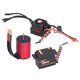thumbnail image 2 of SURPASS‑HOBBY 3650 3100KV Motor sin escobillas 45A ESC 6kg Engranaje de dirección de metal Juego de brazo de dirección 25T, 2 of 8