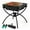 Coffee, variant on Costway 3-in-1 Portable Charcoal Grill Folding Camping Fire Pit with Carrying Bag & Gloves Black