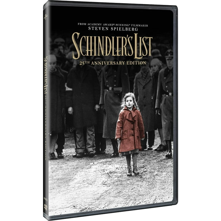 Schindler's List - 25th Anniversary Edition DVD, Steven