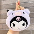 thumbnail image 1 of Sanrio-Llavero de peluche Kuromi, monedero Cinnamoroll, My Melody Wallet, muñeco de peluche, bolsa de dibujos animados, colgante, accesorios de regalo Fivean unisex, 1 of 2