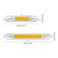thumbnail image 2 of R7s LED Lights Bulb COB Dimmable Floodlight Halogen Glass Lamp (78MM/Cold White), 2 of 6