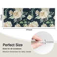 thumbnail image 5 of Pioneer Flower Floral Print Pattern Kitchen Rug Mat,Kitchen Runner Rugs Non Skid Washable,Decorative Kitchen Floor Mats for Kitchen,Sink,Laundry,17"X47", 5 of 5
