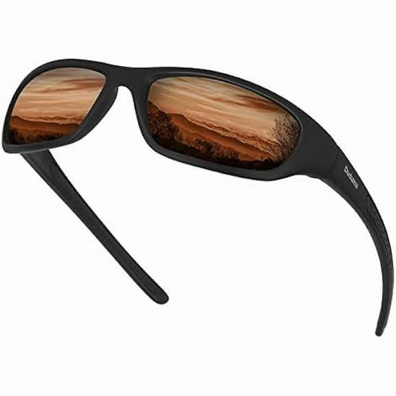 Sports Polarized Sunglasses for Men Women Baseball Cycling Golf Fishing Sun Glasses UV Blocking Tr8116