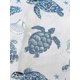 thumbnail image 3 of 2pcs Cute Sea Turtle Print Women's Pajama Set - Short Sleeve Top & Elastic Waist Shorts 26s, 3 of 5