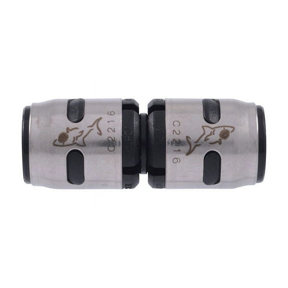 SharkBite EvoPEX 1/2 in. Push x 1/2 in. Dia. Push Plastic Coupling