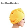 thumbnail image 5 of JANGSLNG Hair Turban Breathable Strong Absorbent Microfiber Hair Drying Towel for Bathroom, 5 of 8