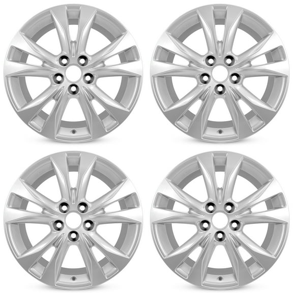For Toyota RAV4 OEM Design Wheel 18" 18x7.5 2013-2015 Silver Set of 4 Replacement Rim
