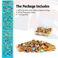 thumbnail image 2 of Lunfar 200 Pcs National Flag Pins World Push Pins Thumb Tacks Country Flag Push Pins with National Flag Guide, Map Tacks Flag Map Push Pins for World Map Pins Flag Map Pins for Cork Board, Travel Wo, 2 of 5