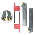 thumbnail image 2 of 5 8 Po 2 Pcs Support d'Outils de Tour en Carbure Indexable, 2 of 8