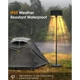 thumbnail image 5 of Advwin 1500W Electric Infrared Freestanding Patio Heater for Indoor & Outdoor, IP55 Waterproof, Tip-Over Protection, Quiet Operation for Patio, Garden, Balcony, 5 of 7