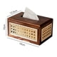 thumbnail image 2 of Solid Wood Rattan Tissue Box High Values Rattan Drawer Home Bedroom Living Room Coffee Table Paper Drawer, 2 of 5