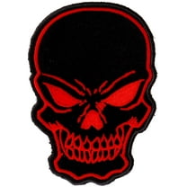 Red Skull Patch