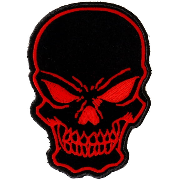 Red Skull Patch