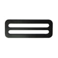 thumbnail image 1 of Retenedor de cinturón de lastre de buceo Cola Aluminio de alto rendimiento Fuerte Negro Protector de cinturón para pesas de buceo, 1 of 8