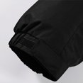 thumbnail image 6 of WTOBBY Women's Loose Casual Solid Color Windproof Waterproof Jacket for Outdoor Sports, Perfect for Fashionable and Relaxed Everyday Wear,Black M, 6 of 7
