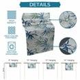 thumbnail image 7 of Hokiten Table Runners 70 Inches Long Dress Scarves, Green Blue Botanical Farmhouse Coffee/Dining/Kitchen Table Decor, Holiday Table Runner, Summer Leaf Watercolor 13x70 Inch, 7 of 7