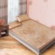 thumbnail image 2 of Hielo de seda refrigeración verano dormir Esterillas plegable luz tan equipada Sábanas conjunto (150*200 funda almohada * 2), 2 of 8