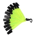 thumbnail image 1 of Outdoor Reflective Trail Markers, 12 Pcs Reflective Road Signs, Fluorescent PVC Trail Markers, Lightweight Tree Tacks for Hiking, Hunting, Running, Camping, 1 of 7