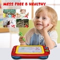 thumbnail image 7 of Birthday Gifts for 2 3 4 Year Old Boys Magnetic Drawing Board, Boys Toys Age 2 3 4 Erasable Magna Doodle Board 4 Colour Area, Gifts for Girls Boys Writing Board, 7 of 7