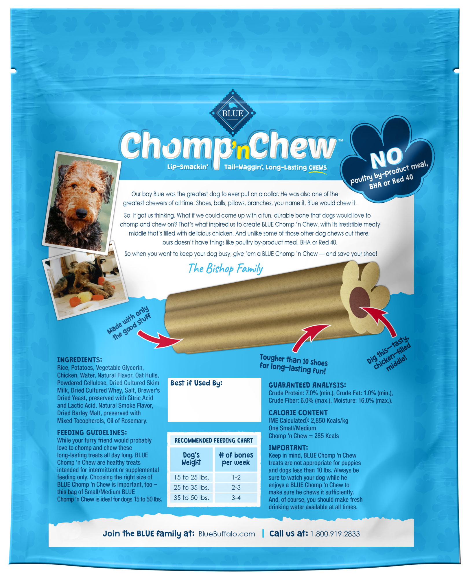 Blue buffalo chomp and clearance chew