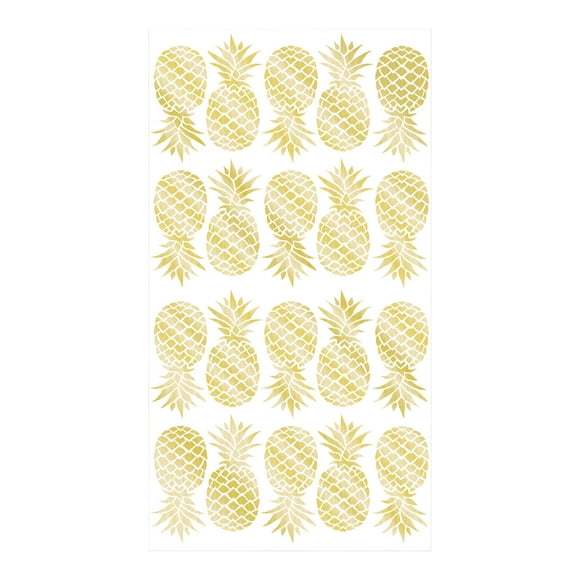 WallPops WPK1908 Pineapple Wall Art Kit, Metallic