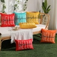thumbnail image 6 of Outdoor Pillow Covers 18x18 Inch Set of 2 Hello Sunshine Decor Yellow Waterproof Throw Pillow Covers Summer Outdoor Waterproof Pillow Covers Decor for Patio Funiture Garden Sofa Couch 020B18, 6 of 6